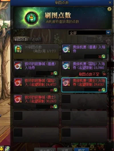 DNF刷图点数使用指南全解析