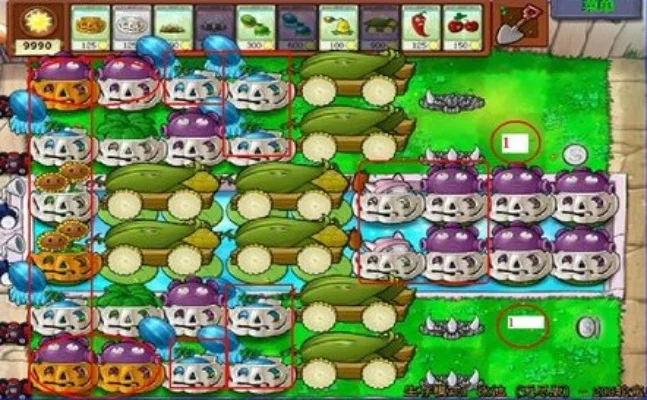 植物大战僵尸生存模式攻略：布局升级应对挑战